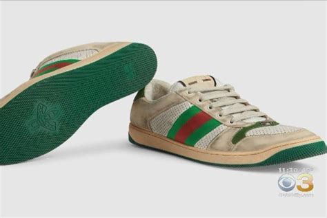 distressed gucci shoes designed with fake dirt|gucci canvas sneakers.